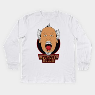 Miyagi Fang Karate Kids Long Sleeve T-Shirt